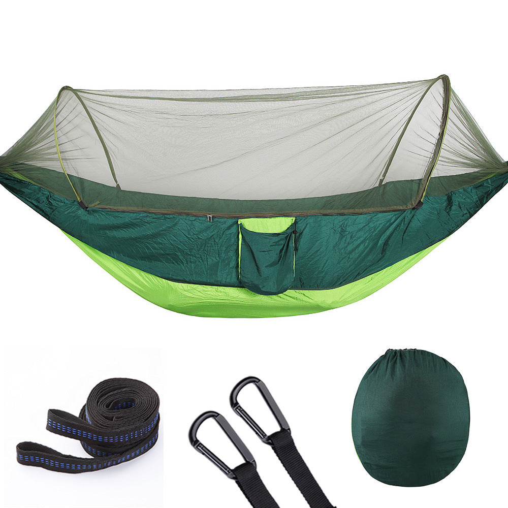 Ultimate Portable Hammock with Enhanced Mosquito Protection