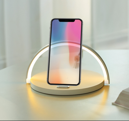 Wireless Charging Block Holder with Fast 10W Power Output