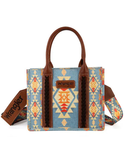 Wrangler Western Small Canvas Handbag/Tote Bag