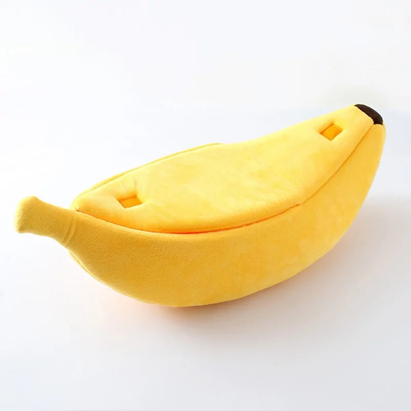 Cozy Banana Shape Pet Bed