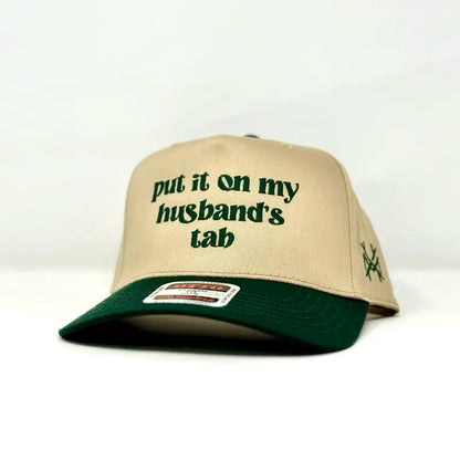 Put It on My Husband'S Tab Trucker Hat
