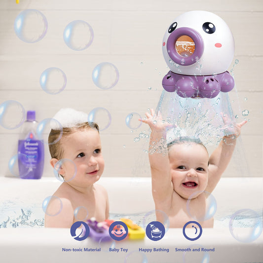 Splashing Octopus Water Jet Bath Toy for Infants and Toddlers