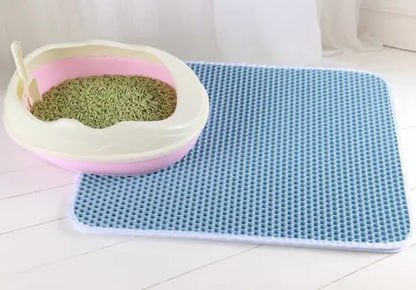 Cat-Friendly Waterproof Litter Mat