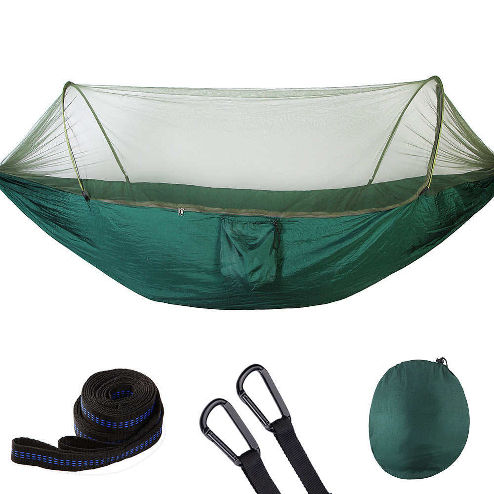 Ultimate Portable Hammock with Enhanced Mosquito Protection