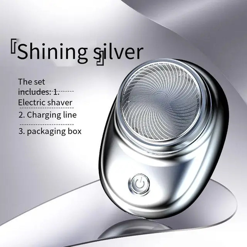 Mini Electric Shaver Small Portable Shaver Strong Charging Single Head Shaver