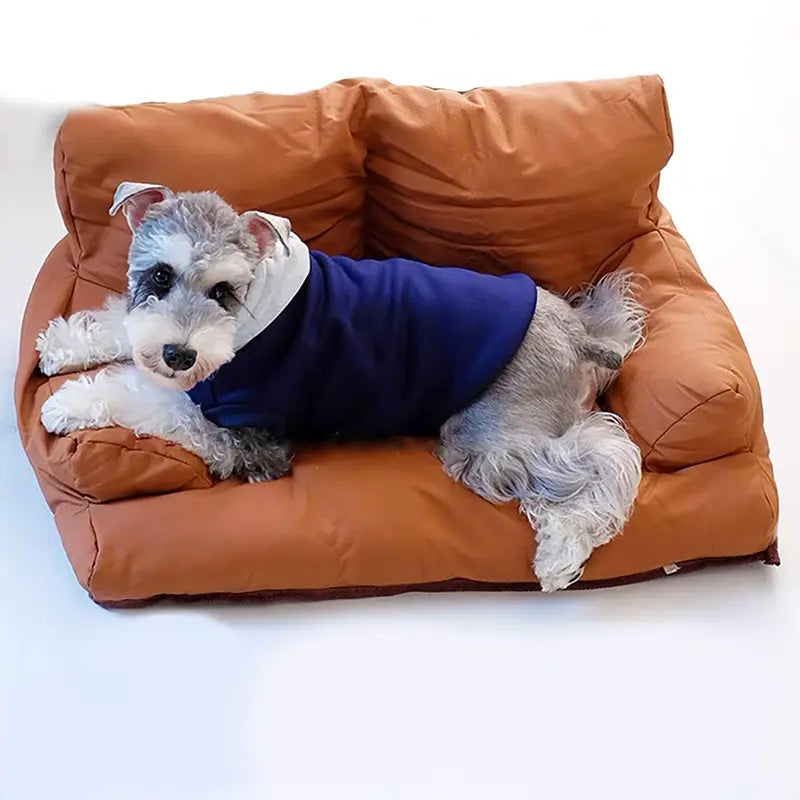 Soft Pet Sofa Bed (1 Piece), Waterproof Non-Slip Pet Sofa Pet Couch for Dogs & Cats, Pet Supplies (It Is Recommended to Take One Size Larger)
