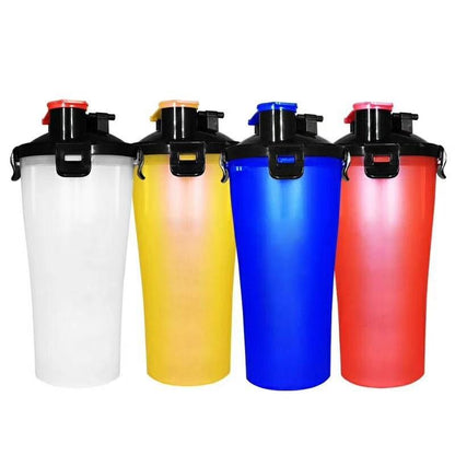 Portable Pet Travel Water Bottle and Food Container Kit
