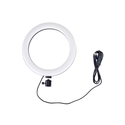10" LED Ring Light with Adjustable Tripods and Bluetooth Remote - Complete Selfie and Video Kit