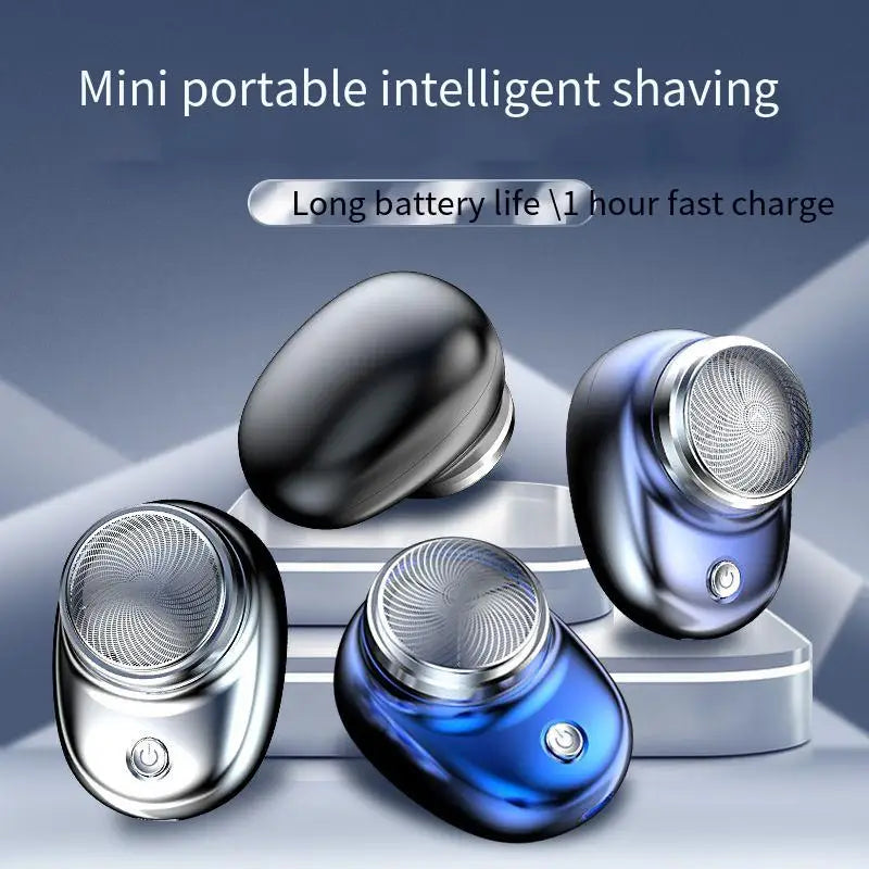 Mini Electric Shaver Small Portable Shaver Strong Charging Single Head Shaver