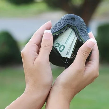 Avocado Coin Purse Clutch Purse Artificial Handbag Card Case with Zipper Coin Pocket for Travel Holidays Car Key Holder Bag