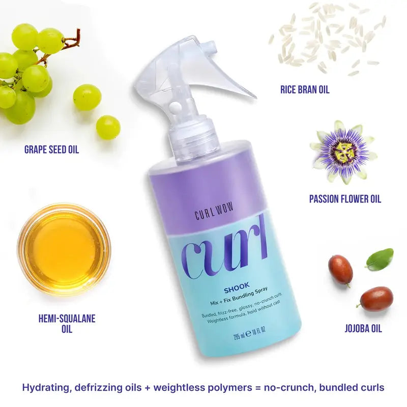 Color Wow'S Curl Wow Shook Mix + Fix Bundling Spray