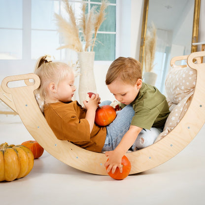 Montessori Rocker Cushion Set - Ultimate Comfort for Little Climbers