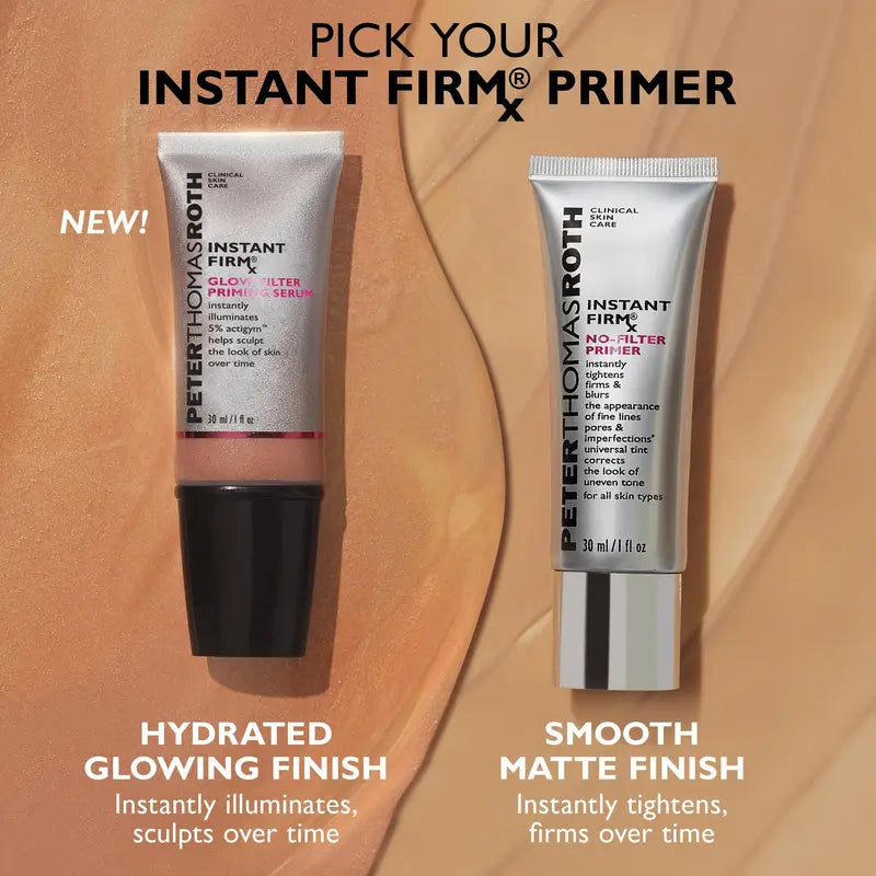 Peter Thomas Roth Instant Firmx No-Filter Primer, Tighten, Firm and Blur Skin for Flawless Makeup Application, Reduce Fine Lines, Pores and Imperfections