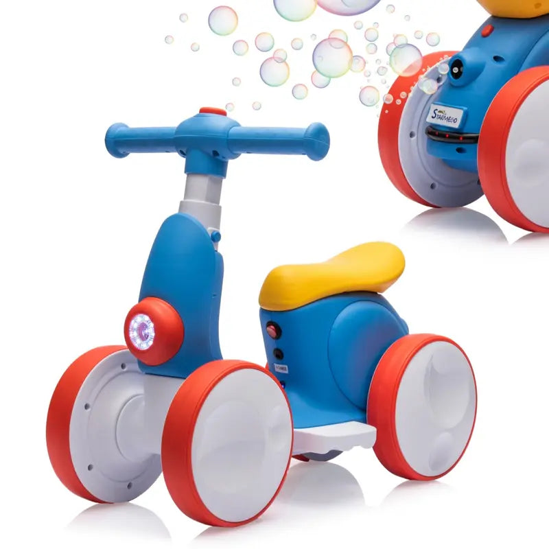 Children'S Balance Car Baby Four-Wheeled Walker without Pedal Girls Boys Toddler Sliding Yo-Yo Car
