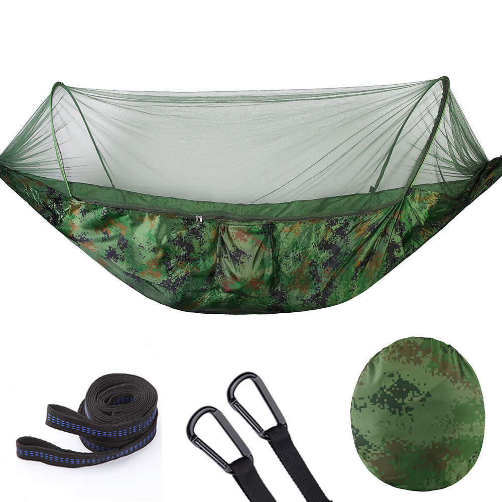 Ultimate Portable Hammock with Enhanced Mosquito Protection