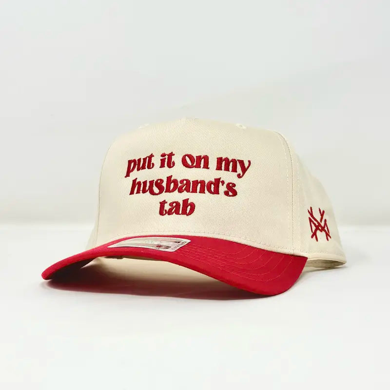 Put It on My Husband'S Tab Trucker Hat