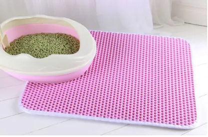 Cat-Friendly Waterproof Litter Mat