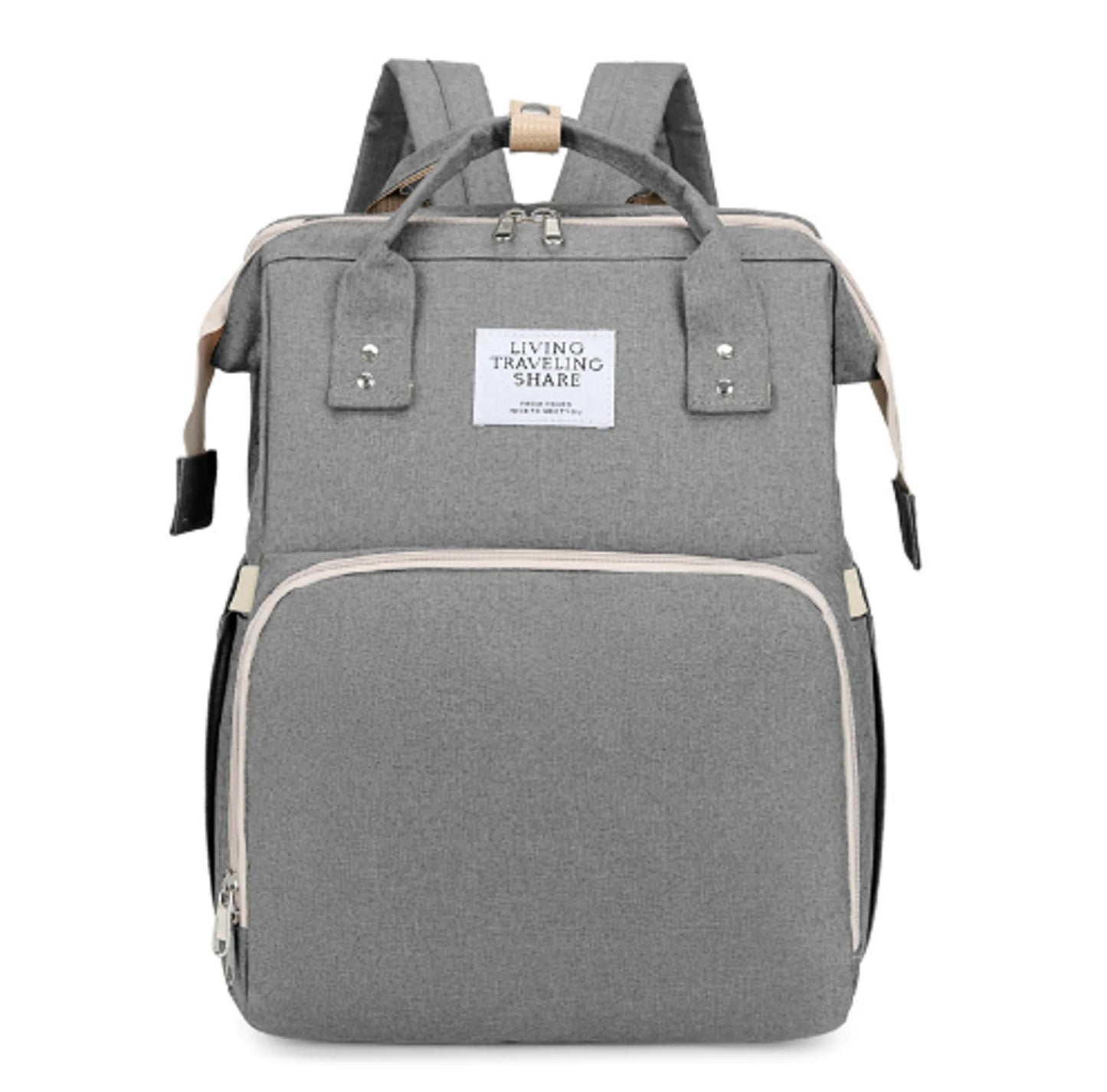 Parent's Ultimate On-the-Go Companion: Baby Diaper Bag with Stroller Attachment