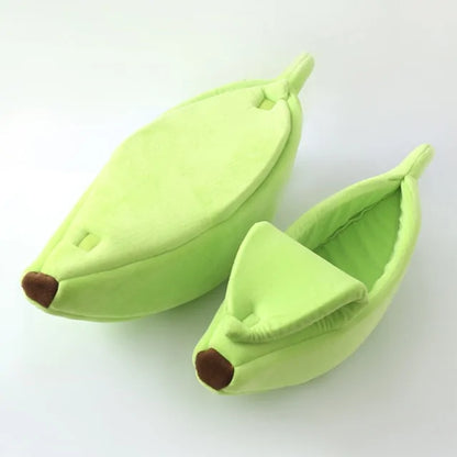 Cozy Banana Shape Pet Bed