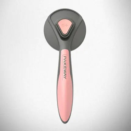 Feline Fur Detangling Brush with Button Control