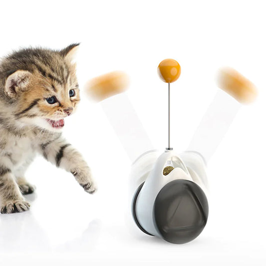 Dynamic Swinging Ball Cat Toy for Feline Fun