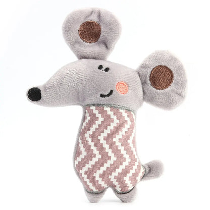 Whimsical Cartoon Critters Kitty Plaything