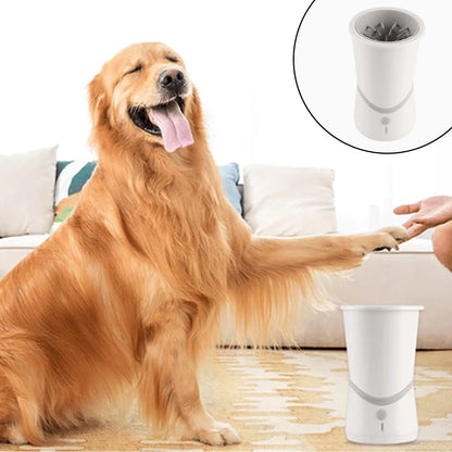 Pawfectly Clean: Portable Dog Paw Washer