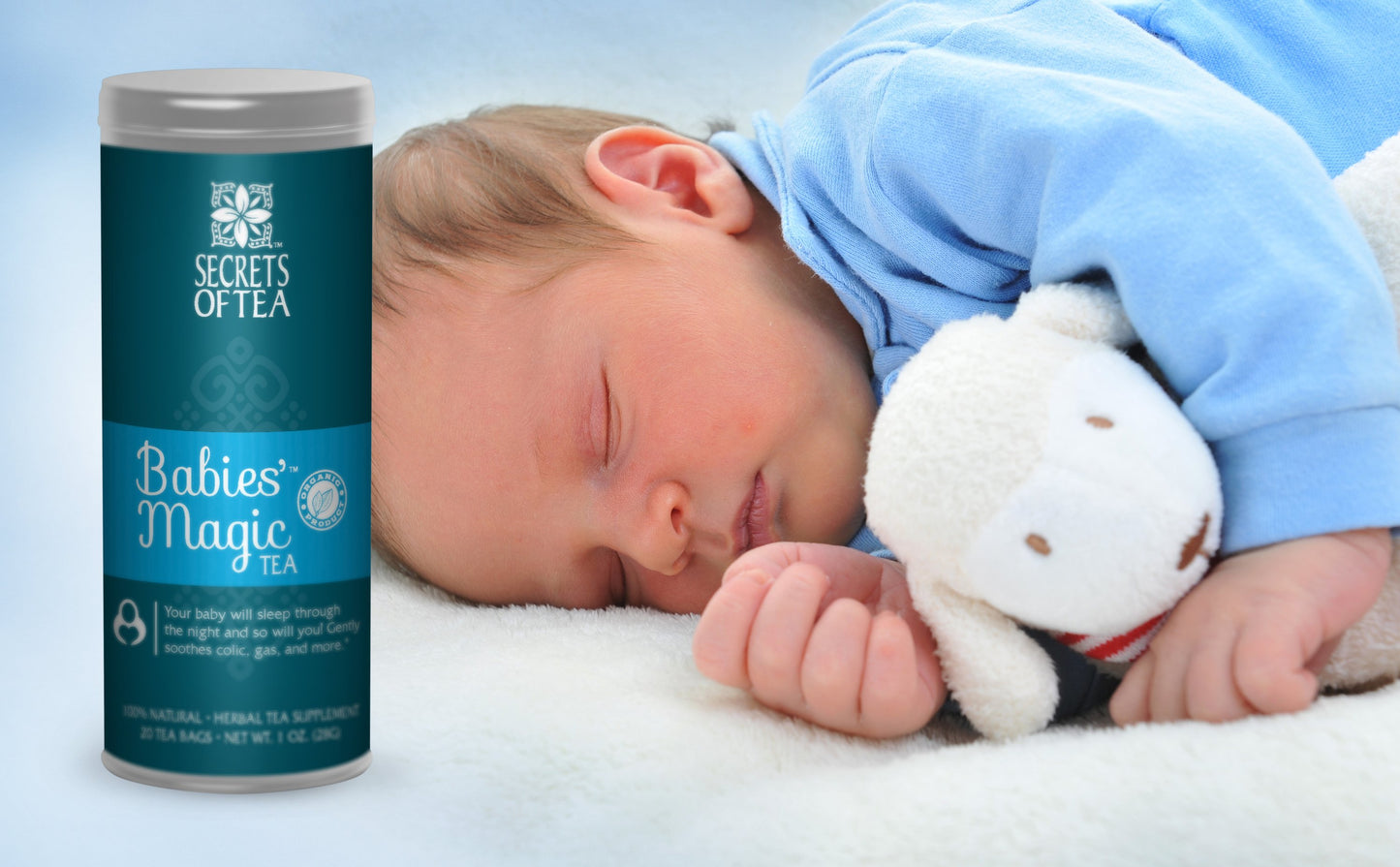 Organic Baby Magic Digestive Tea for Peaceful Sleep