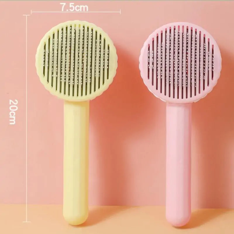 Pamper Your Kitty with the Ultimate Self-Cleaning Grooming Tool