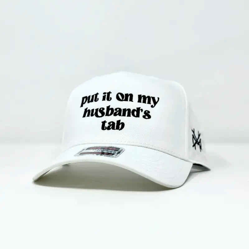 Put It on My Husband'S Tab Trucker Hat