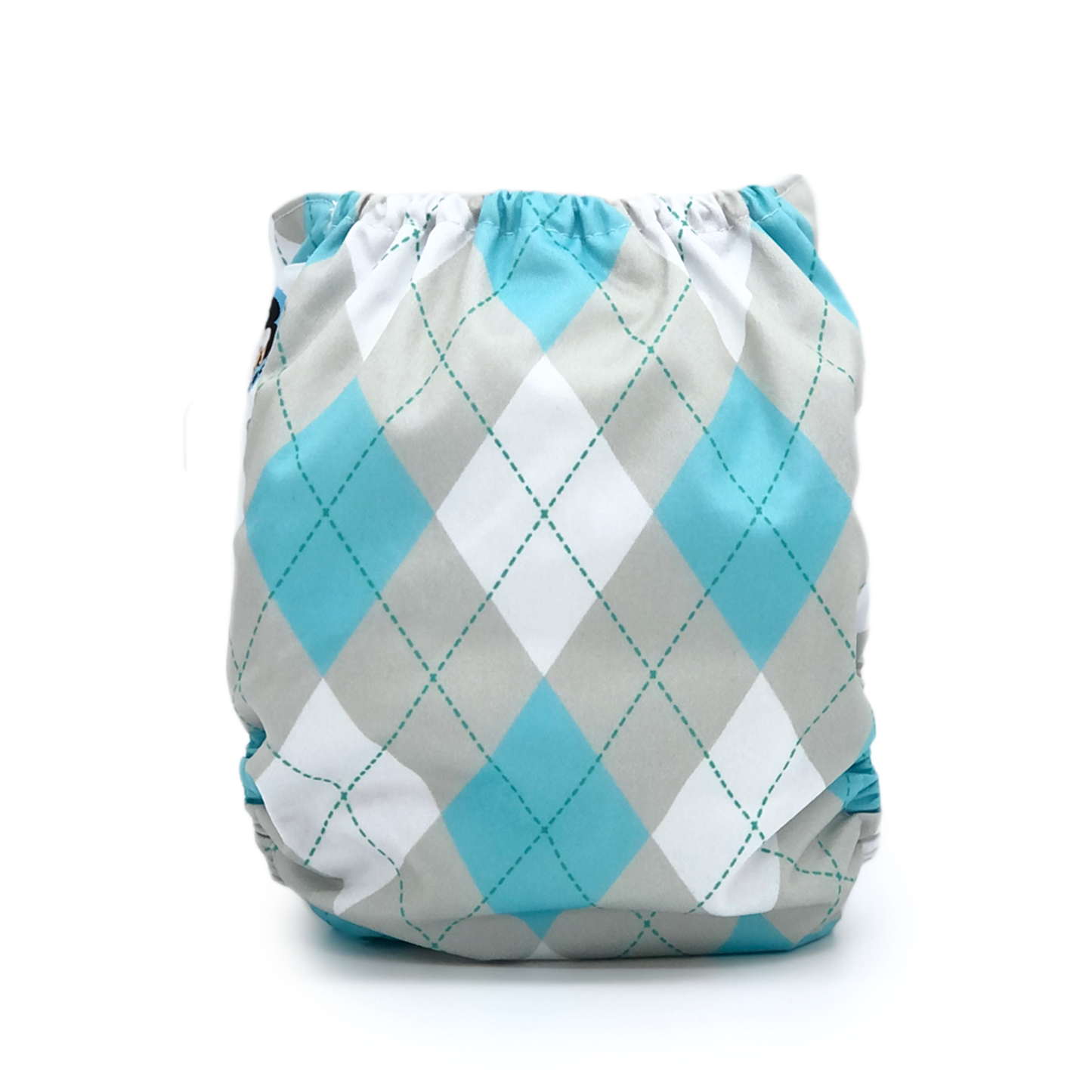 "Argyle Charm" All-in-One Cloth Diaper