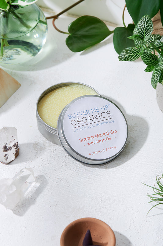 Argan Infused Organic Stretch Mark Healing Butter