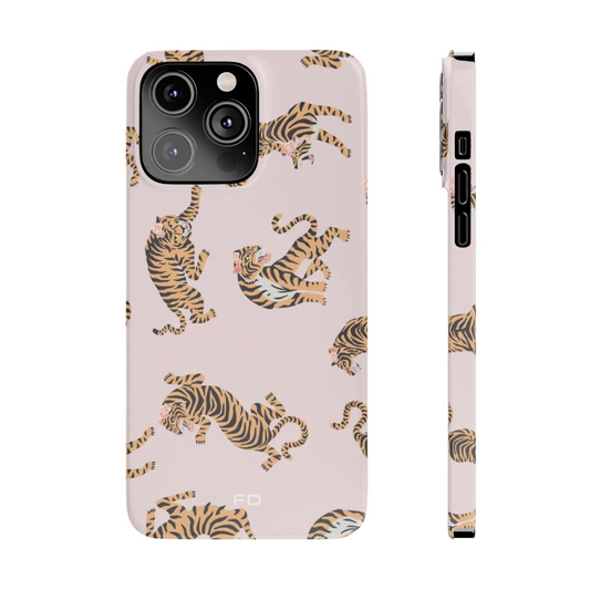 Wild Rose Leopard Slim iPhone 14 Series Case