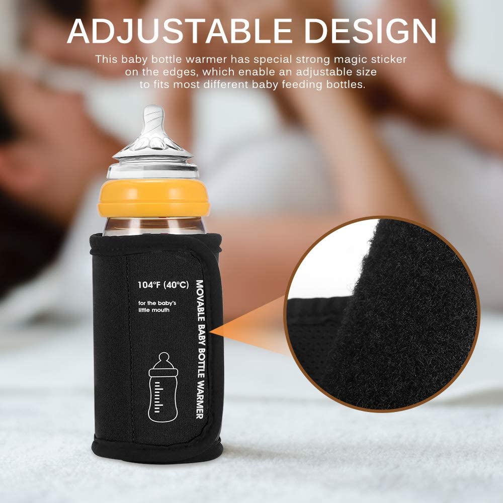 USB-Powered Baby Bottle Warmer with Adjustable Design and Fast Heating