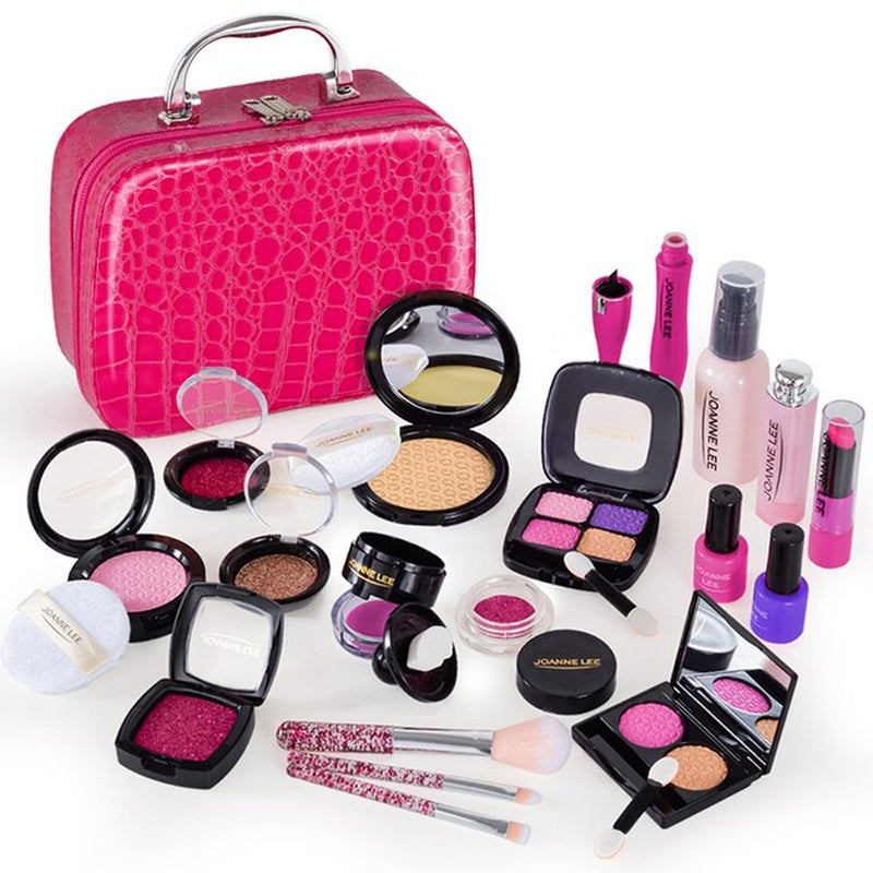 Kids Toys Simulation Cosmetics Set Pretend Makeup Toys Girls Play House Simulation Make up Educational Toys for Girls Fun Game