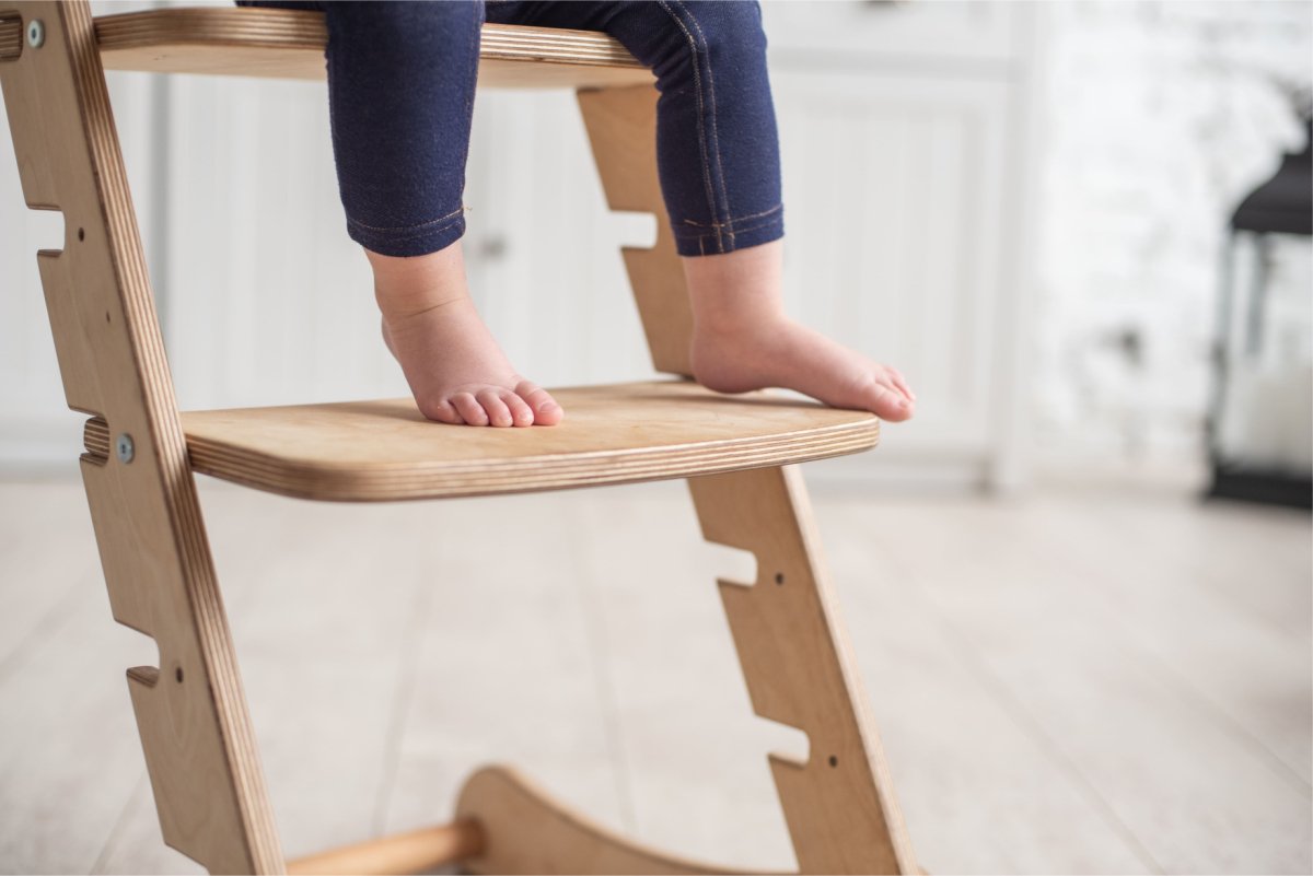 Kids' Transforming Kitchen Companion Chair - Neutral Beige