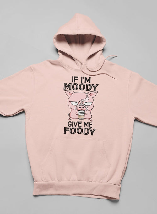 Moody Eater Hoodie: Cozy and Stylish Cotton/Poly Fleece Blend Hoodie with Adjustable Hood and Banded Cuffs