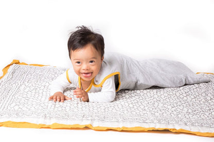 CozyCotton Baby Wearable Blanket - Handcrafted Lightweight Sleeper