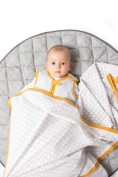 CozyCotton Baby Wearable Blanket - Handcrafted Lightweight Sleeper