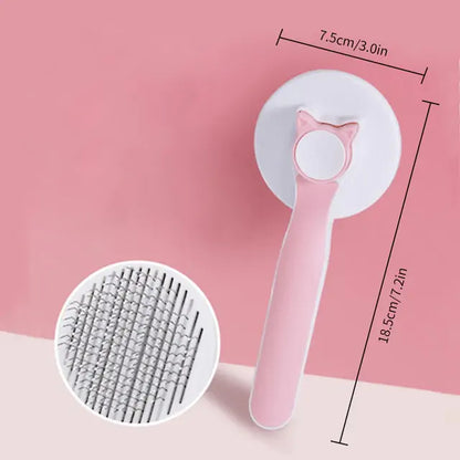 Pamper Your Kitty with the Ultimate Self-Cleaning Grooming Tool