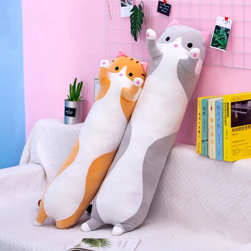 Cozy Long Cat Plush Toy
