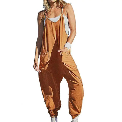 Chic Sun-Kissed Jumpsuit