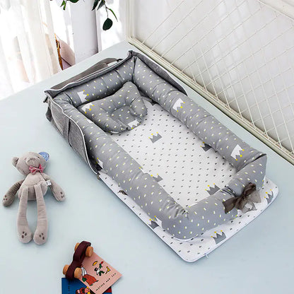 Cozy Cotton Travel Baby Sleeper