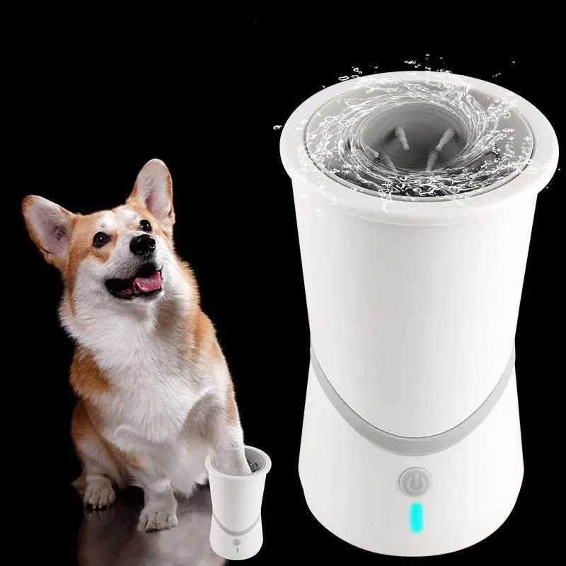 Pawfectly Clean: Portable Dog Paw Washer