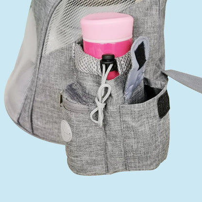 Stylish Polyester Pet Backpack for Small Dogs